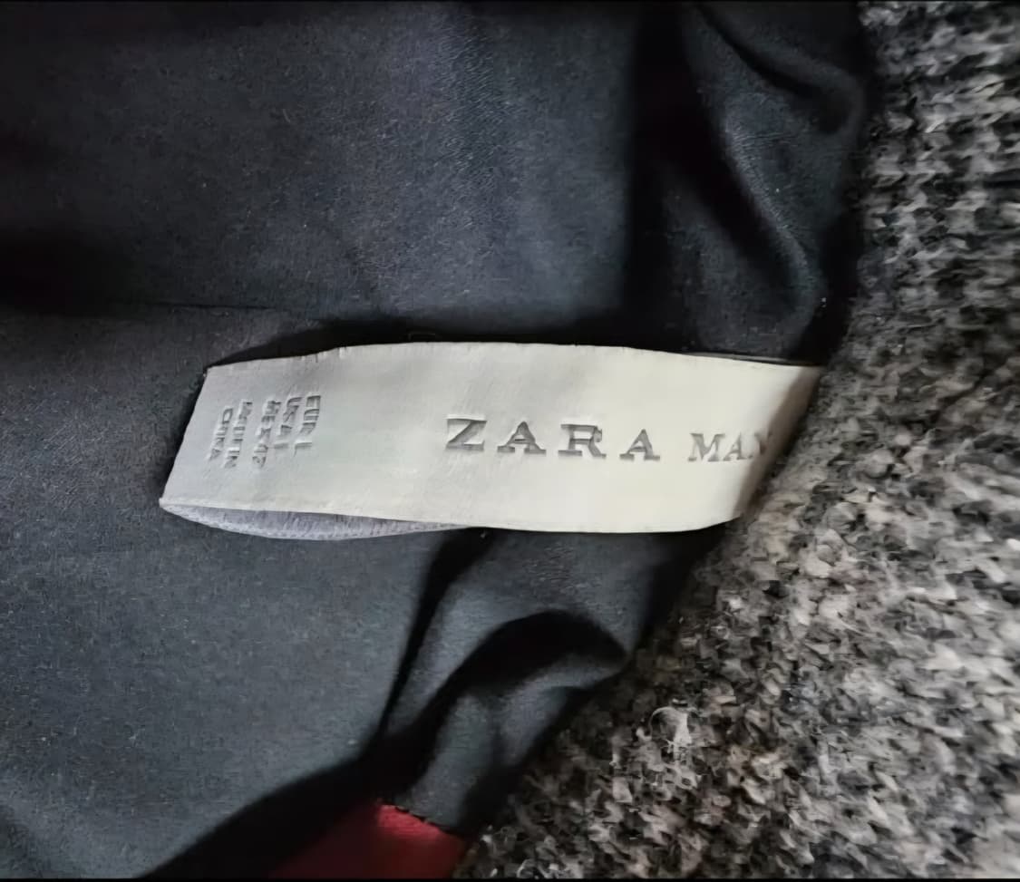 자라맨 클래식 양모 더블 그레이톤 체크 L  100  구입가69만원대 상품이미지10