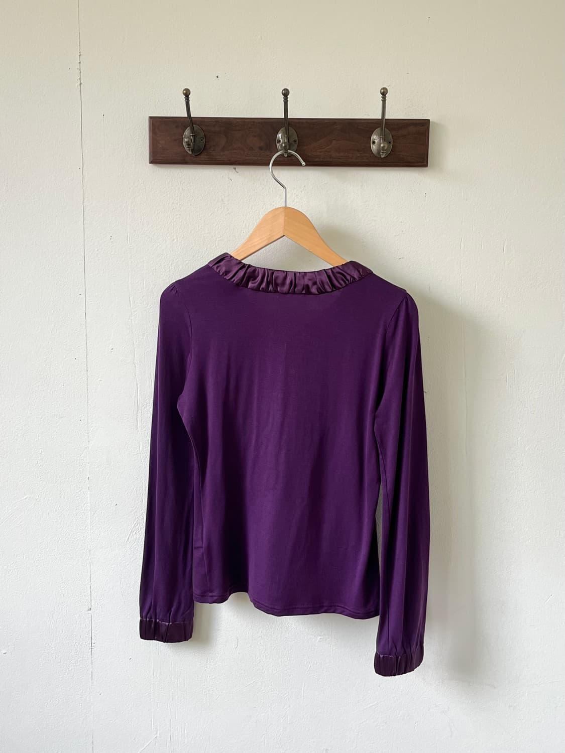 courreges 퍼플 블라우스 상품이미지3