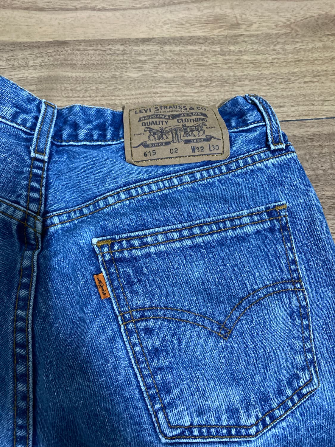 90s Levi’s 615 02 오렌지탭 32x30 상품이미지4