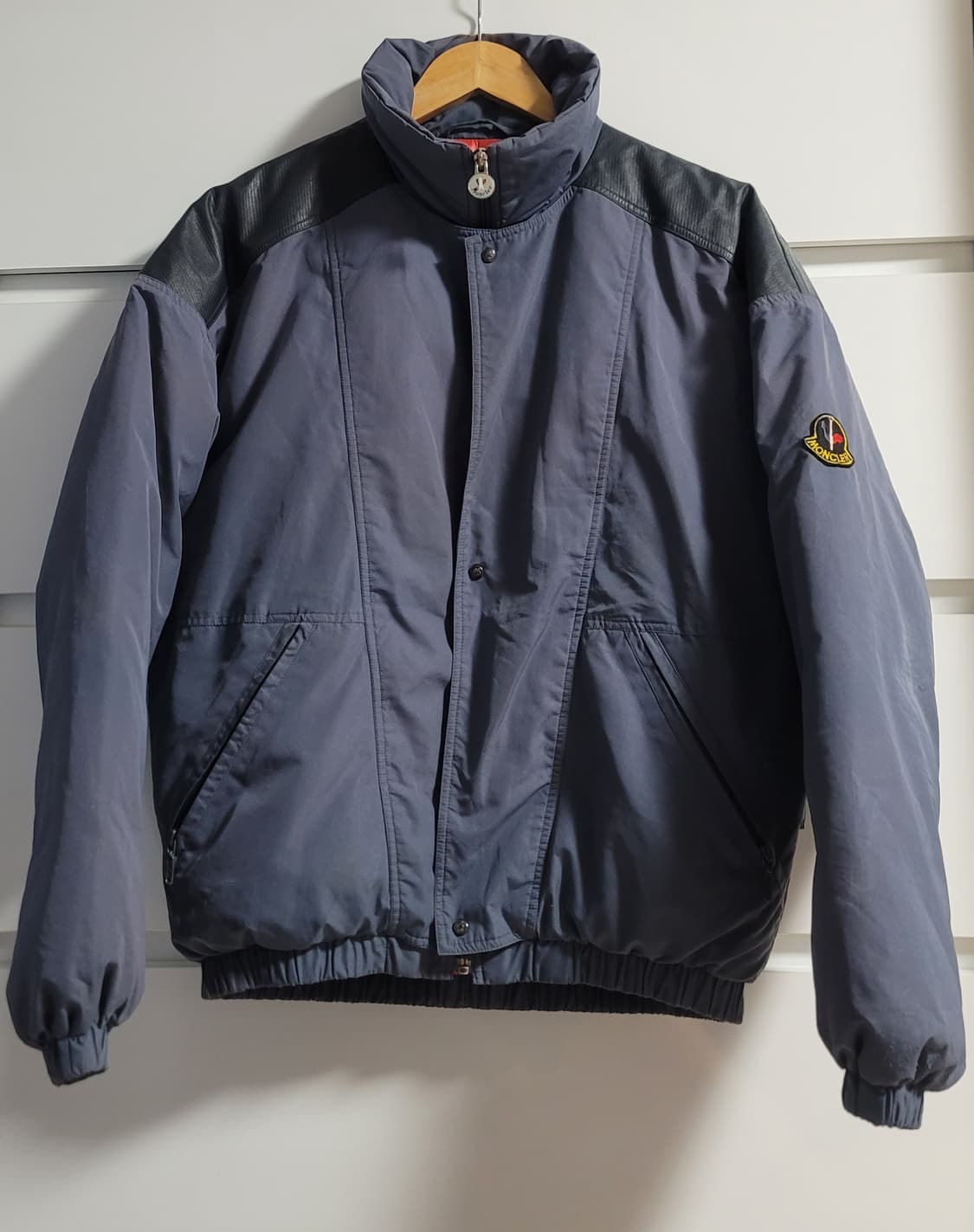 80s  몽클레어 x 아식스 콜라보 스키웨어 패딩 다운점퍼 일본판 상품이미지1