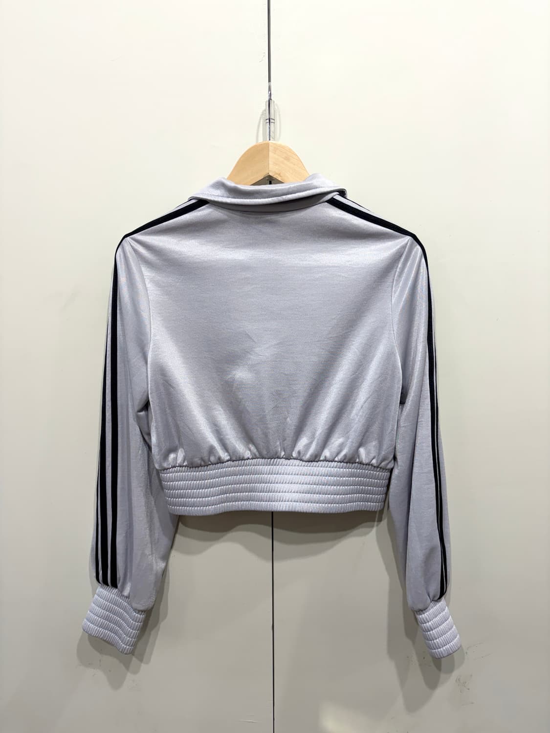 아디다스 하이샤인 실버 크롭 트랙 자켓 상품이미지4