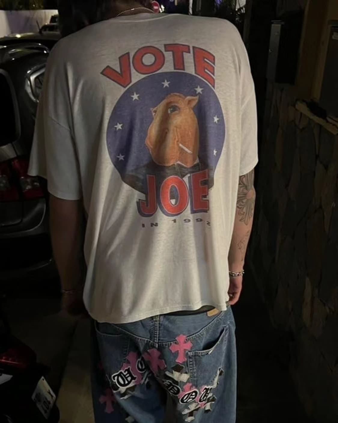 빈티지 Camel 1992 Vote Joe 포켓 반팔티 상품이미지1