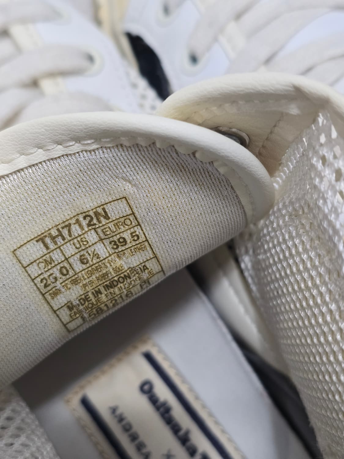 오니츠카 타이거 X Andrea pompilio 하이탑 스니커즈 250 상품이미지8