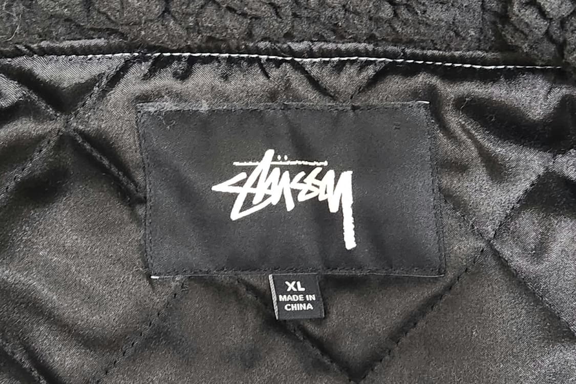 Stussy 스투시 후드 시그니처 빅로고 롱패딩 돕바(XL) 상품이미지4
