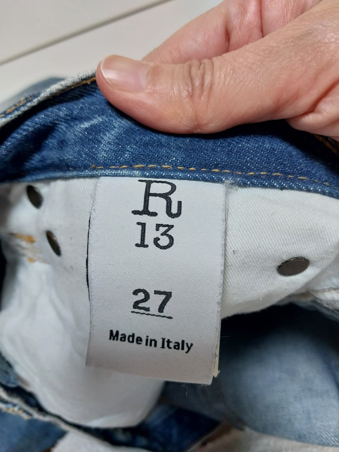 알써틴 여성 청바지 R13WD095-D026A Jasper 팔아요. 상품이미지10