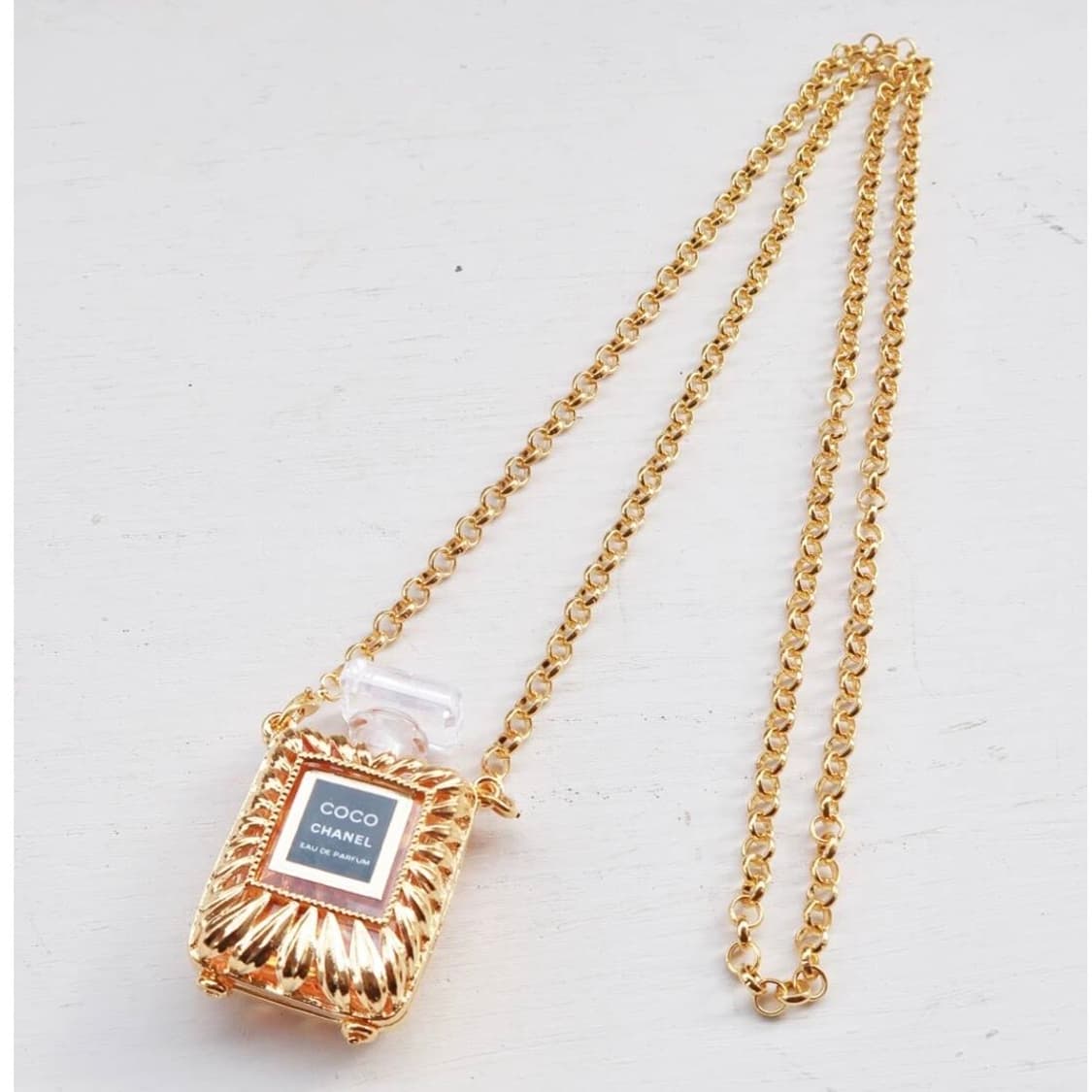 [정품] 빈티지샤넬 No.5 샤넬 향수목걸이 샤넬 퍼퓸 네크리스 상품이미지5