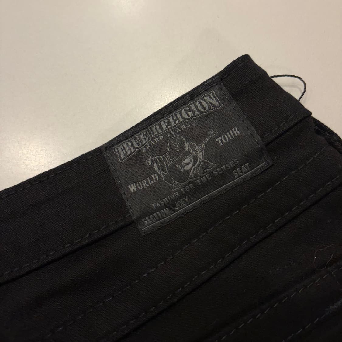 [25] 트루릴리젼 조이 블랙 부츠컷 청바지 데님 팬츠 D564 상품이미지4