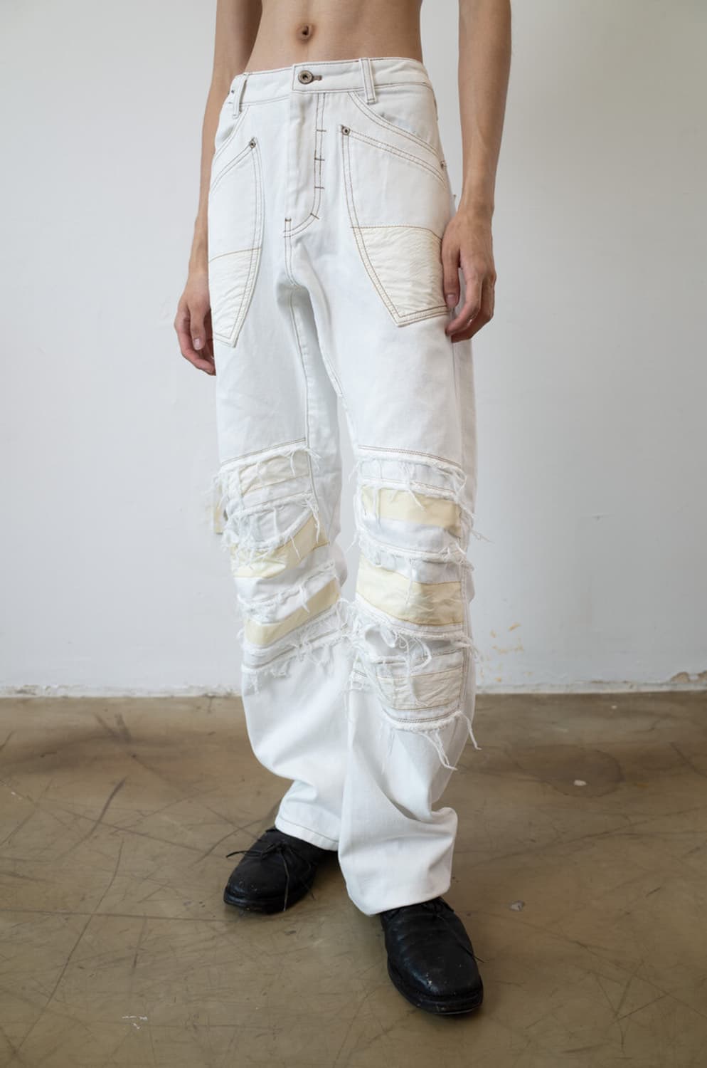 카르넷 아카이브 HUMAN-SHELL DESTROYED TROUSERS 상품이미지7