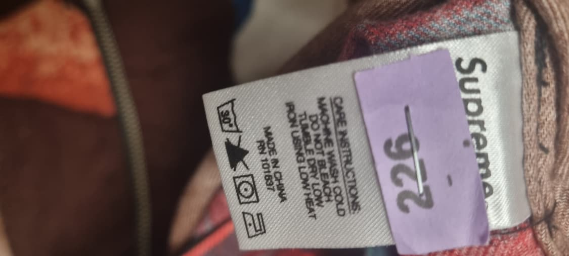 Supreme
 MLK Zip Up Flannel 셔츠 상품이미지4