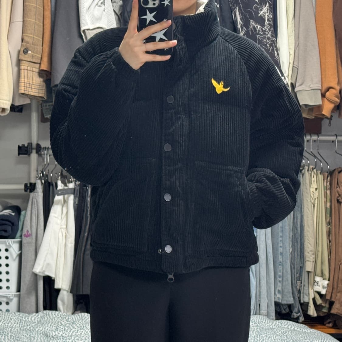 와릿이즌 코듀로이 패딩 상품이미지1