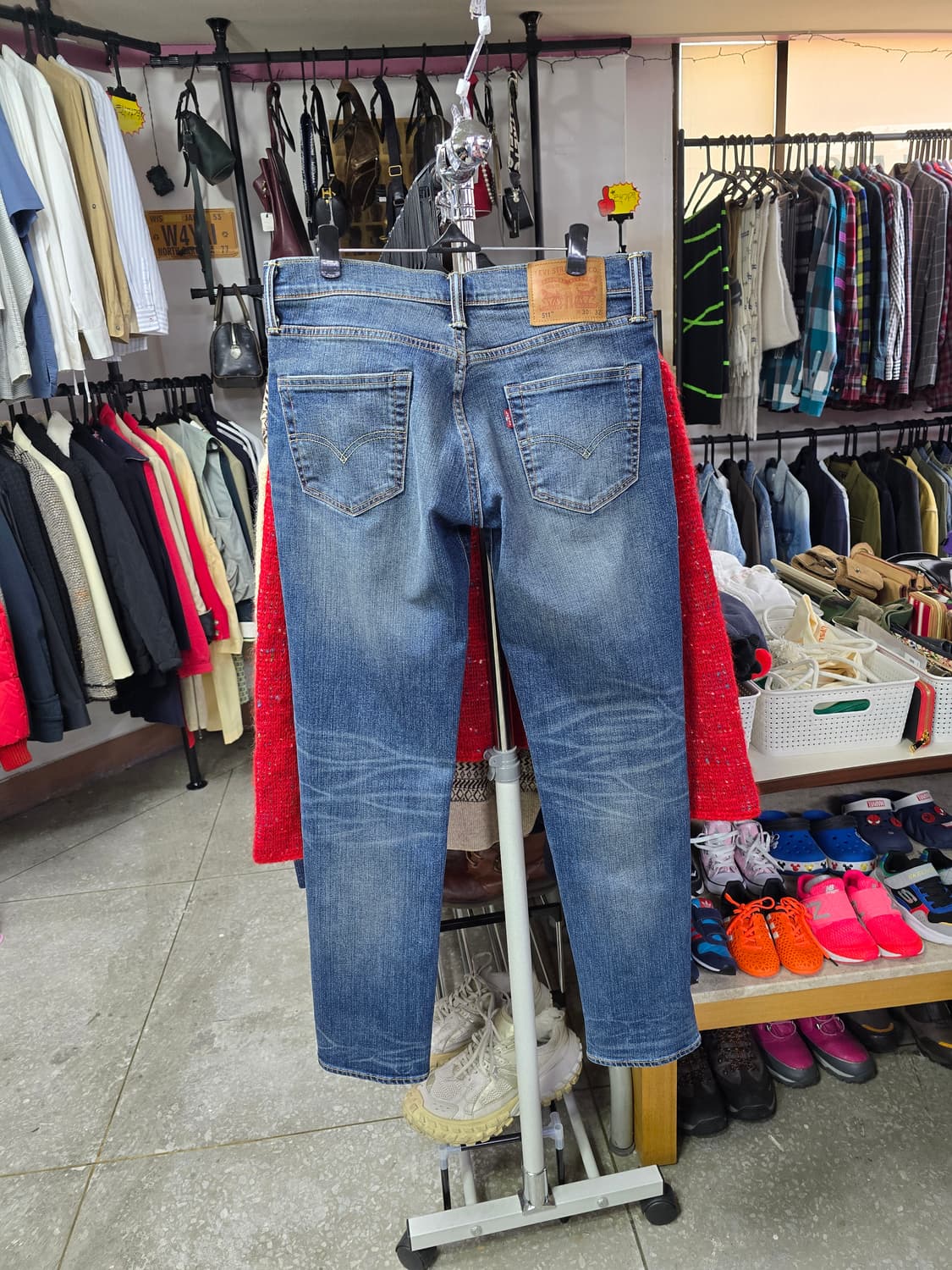 리바이스 511 데님 워싱 청바지 (1271) 상품이미지2