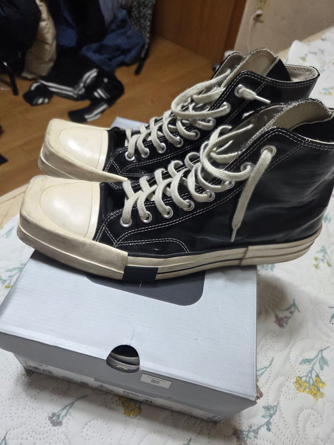 컨버스 릭오웬스 콜라보 유광 285 상품이미지3