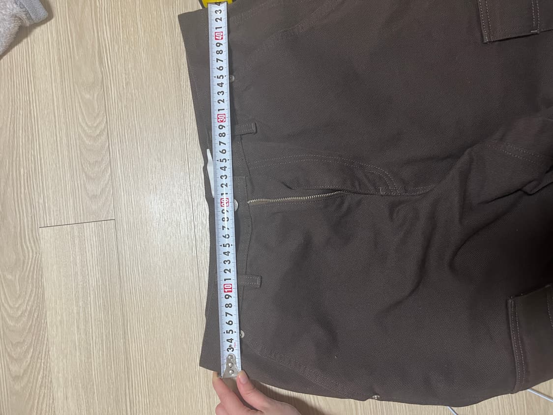 (던스트) 브라운 카펜터st 바지 상품이미지6