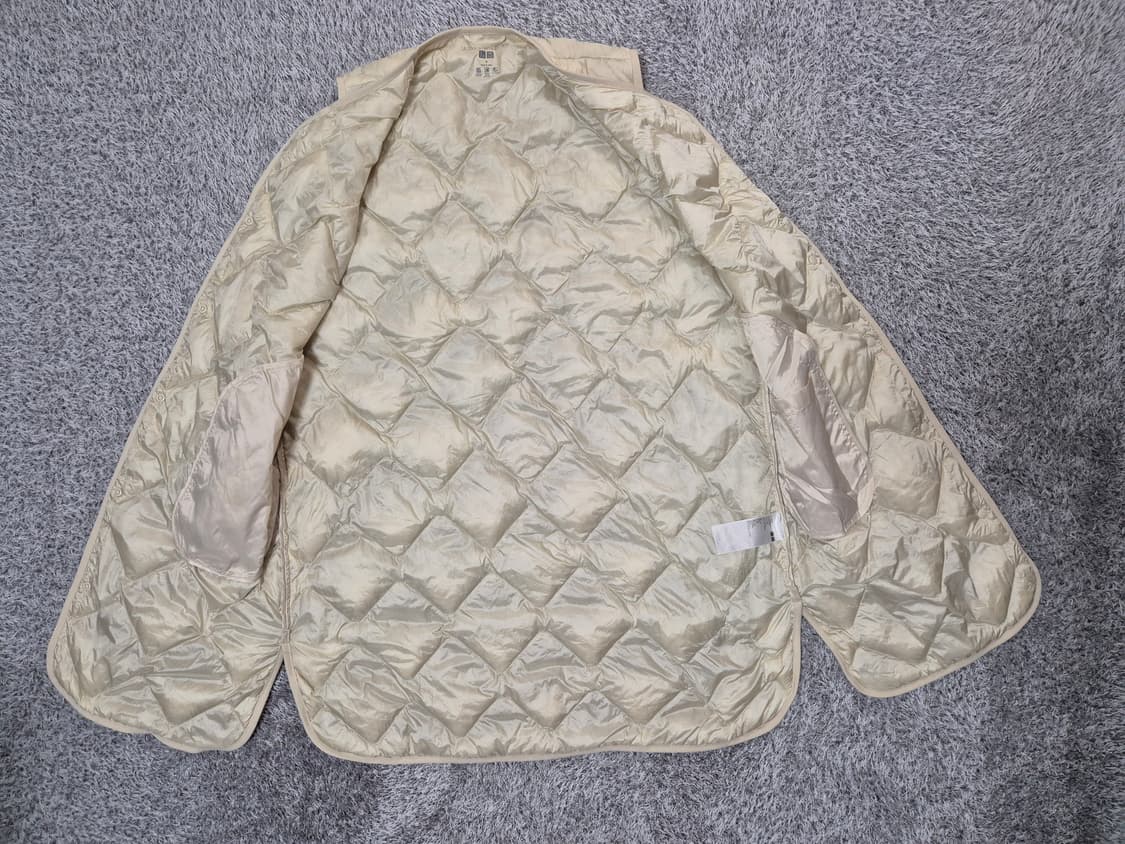 유니클로 여성 경량 다운 롱패딩 조끼 M 상품이미지6