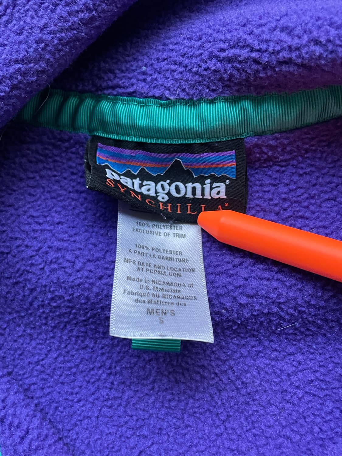 파타고니아 신칠라 퍼플 patagonia 상품이미지3