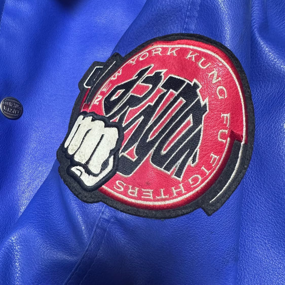 BOOMX 드래곤 레더 바시티 자켓 L 상품이미지3