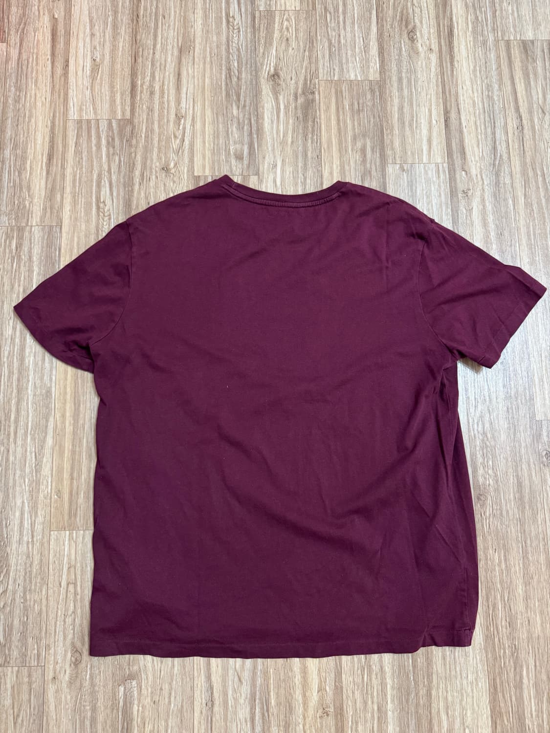 랄프로렌 폴로베어 버건디 티 L 상품이미지2