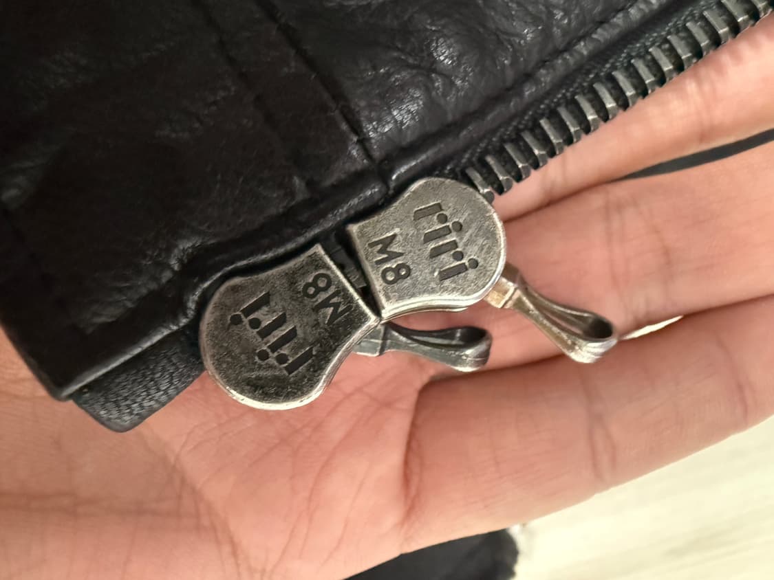 Shellac Goat Leather Stand Collar Jacket 상품이미지4