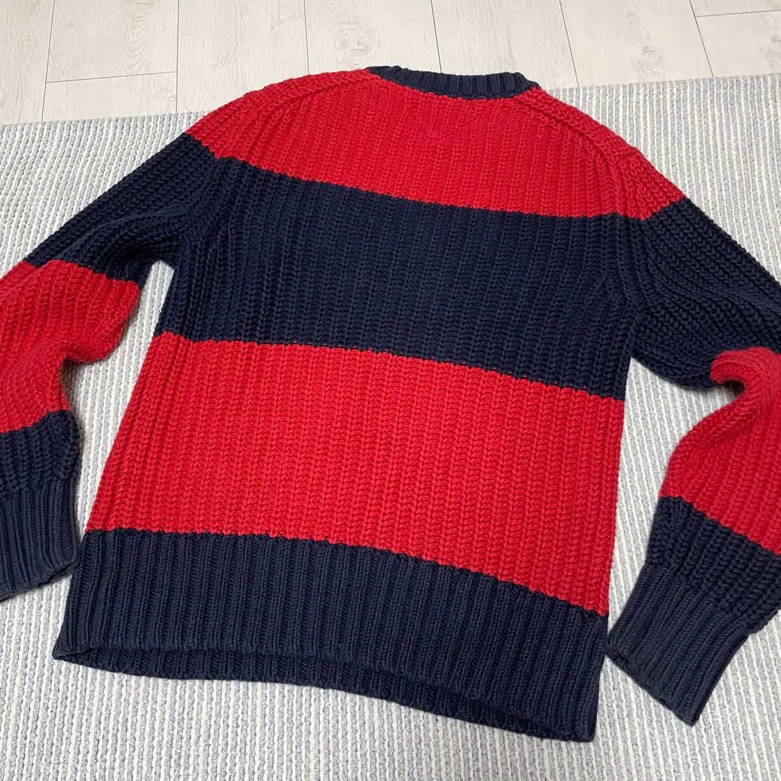 TOMMY HILFIGER 헤비코튼 크루넥 니트탑 상품이미지6
