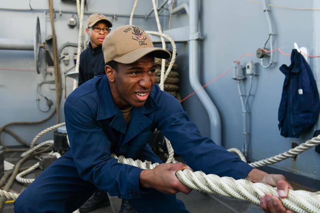 🇺🇸US 해군 모자 USS BOXER LHD4 상품이미지6