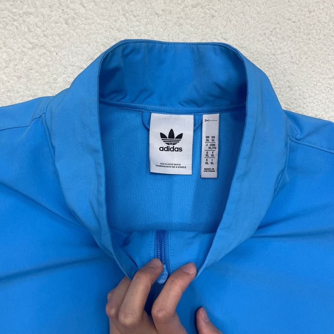 ADIDAS 뉴클래식 져지 트랙탑 펄스블루 XL 상품이미지6