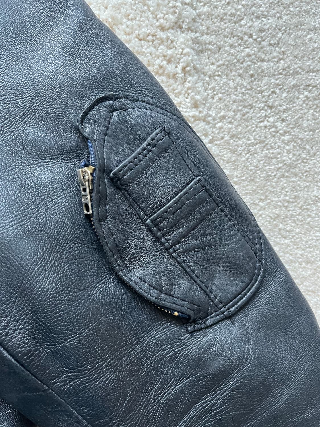 French Leather Jacket(Dre Projet Origin) 상품이미지5