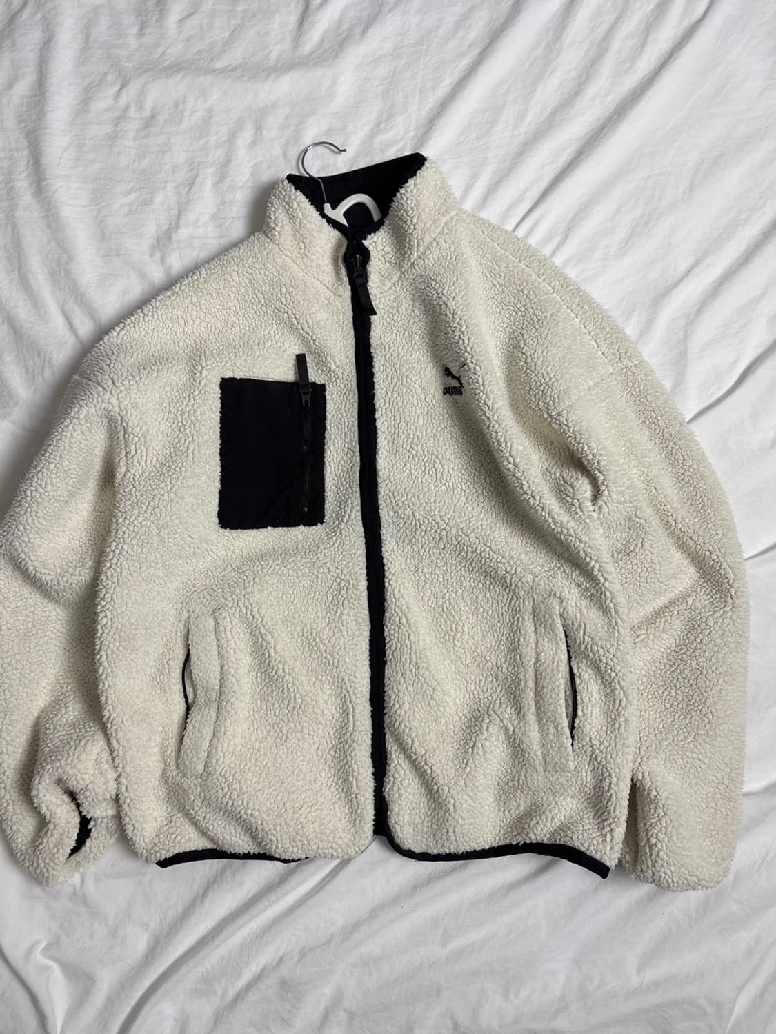 퓨마 리버시블 후리스 자켓 상품이미지1