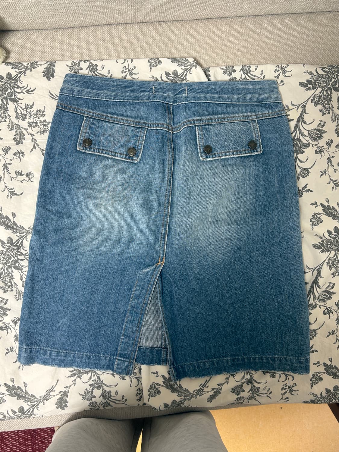 베네통 데님 스커트 상품이미지2