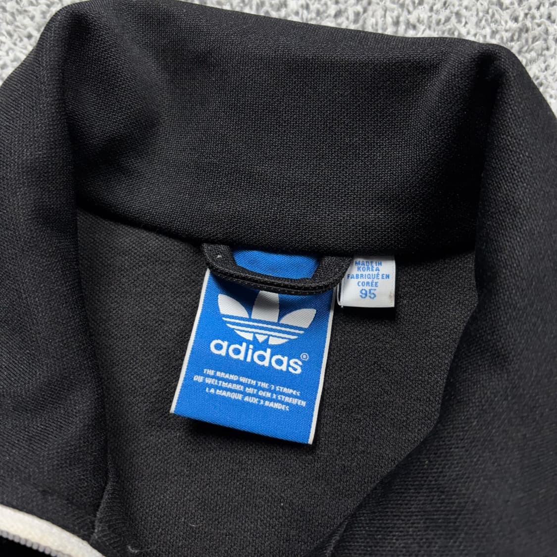 아디다스 유로파 블랙 트랙탑 져지 상품이미지3