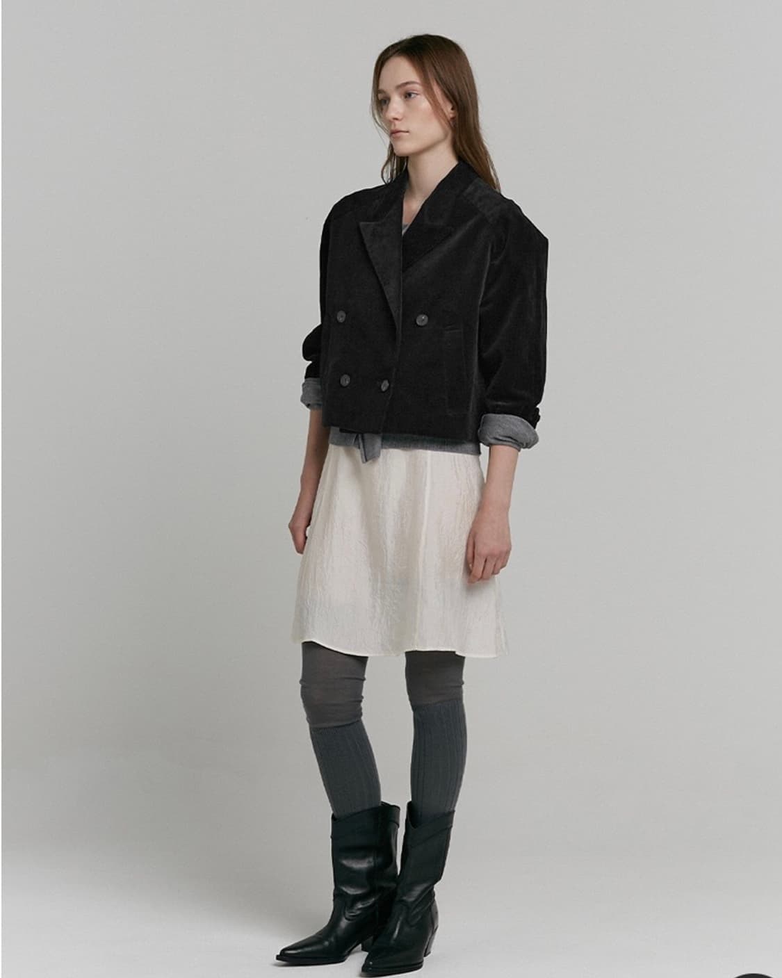 로우타이드 코듀로이 숏 자켓 상품이미지2