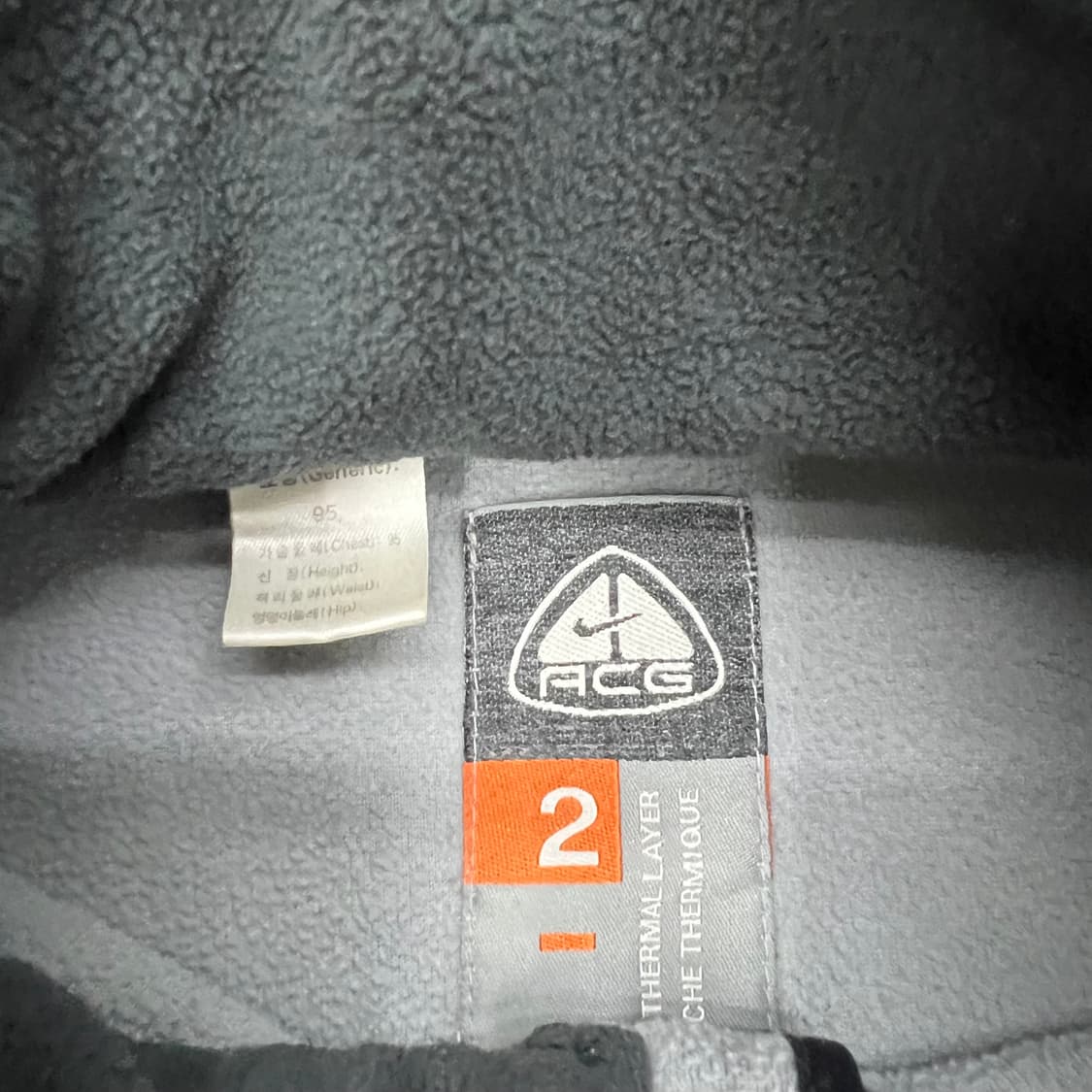 나이키ACG 그레이블루 후리스 95 상품이미지2