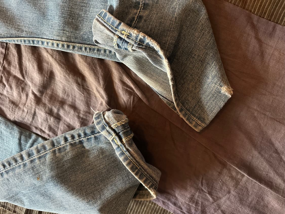70s UAS LEE 200z Vintage Denim Pants 상품이미지8