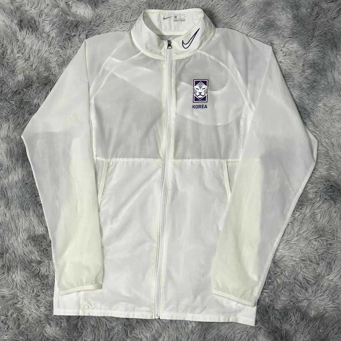 나이키 코리아 나일론 바람막이 화이트 L 상품이미지1