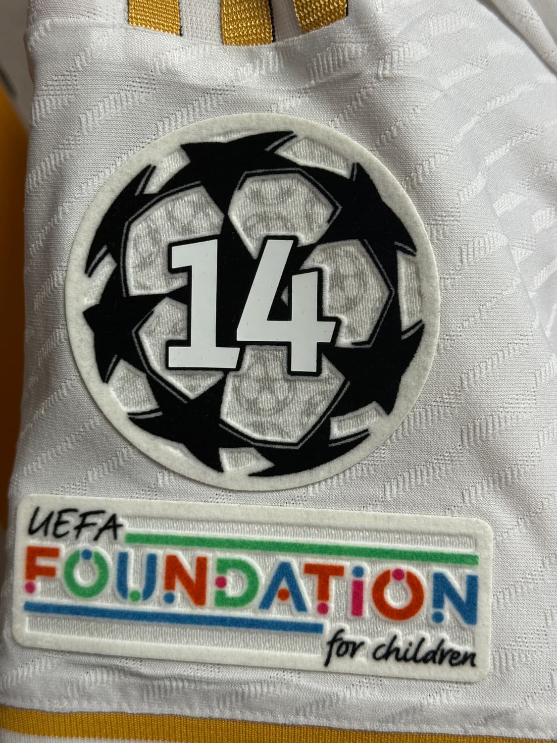 23-24 레알 마드리드 홈 어센틱 해외 M, No.5 벨링엄 상품이미지3