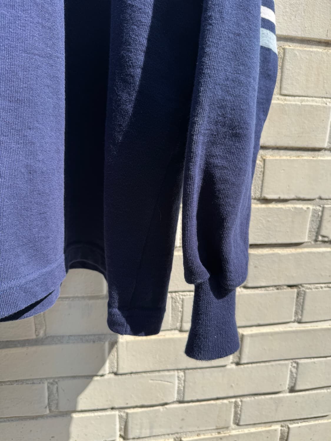 [2XL]BARBARIAN 바바리안 캐나다제 네이비 럭비 티셔츠 상품이미지6