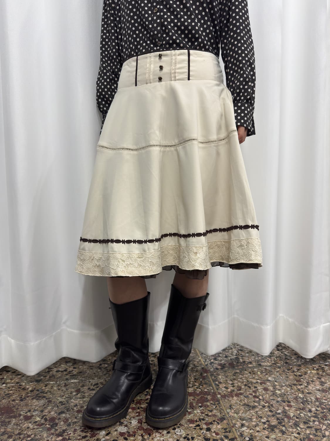axes femme design skirt 상품이미지3