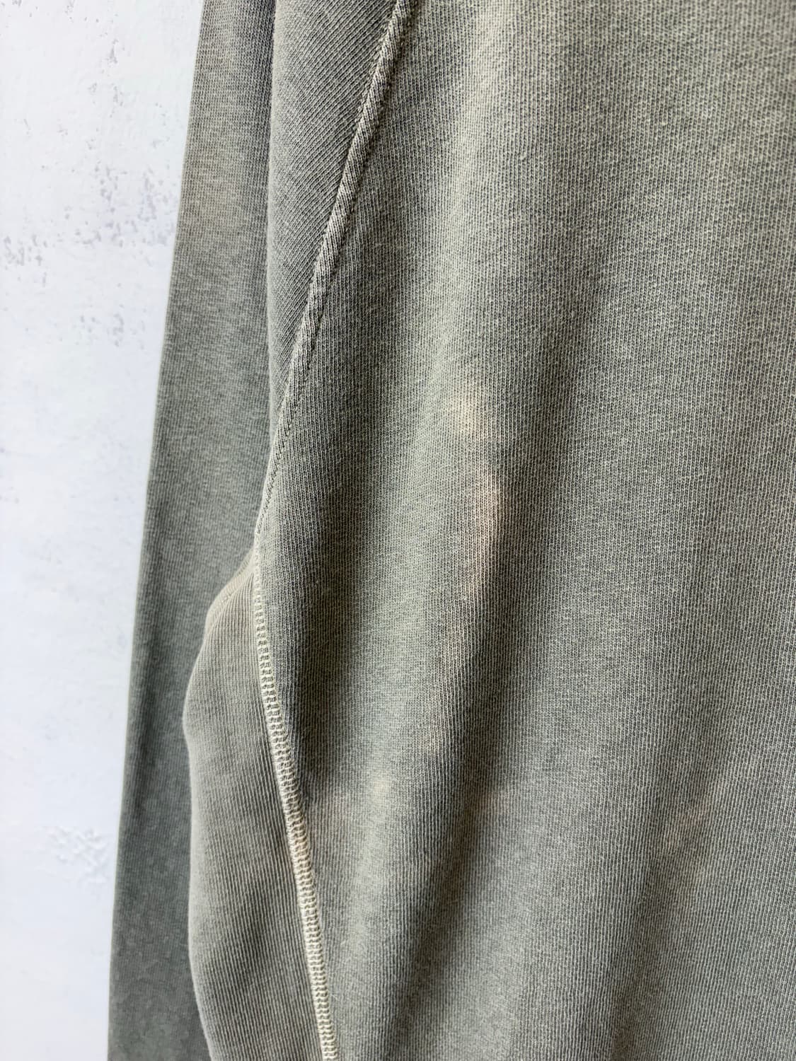 스톤아일랜드 백화점 택 정품 와펜 맨투맨 카키 상품이미지10