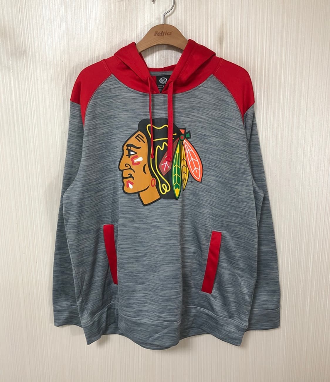 NHL 시카고 블랙호크스 팀후드/풀오버후디 L(해외) 상품이미지1