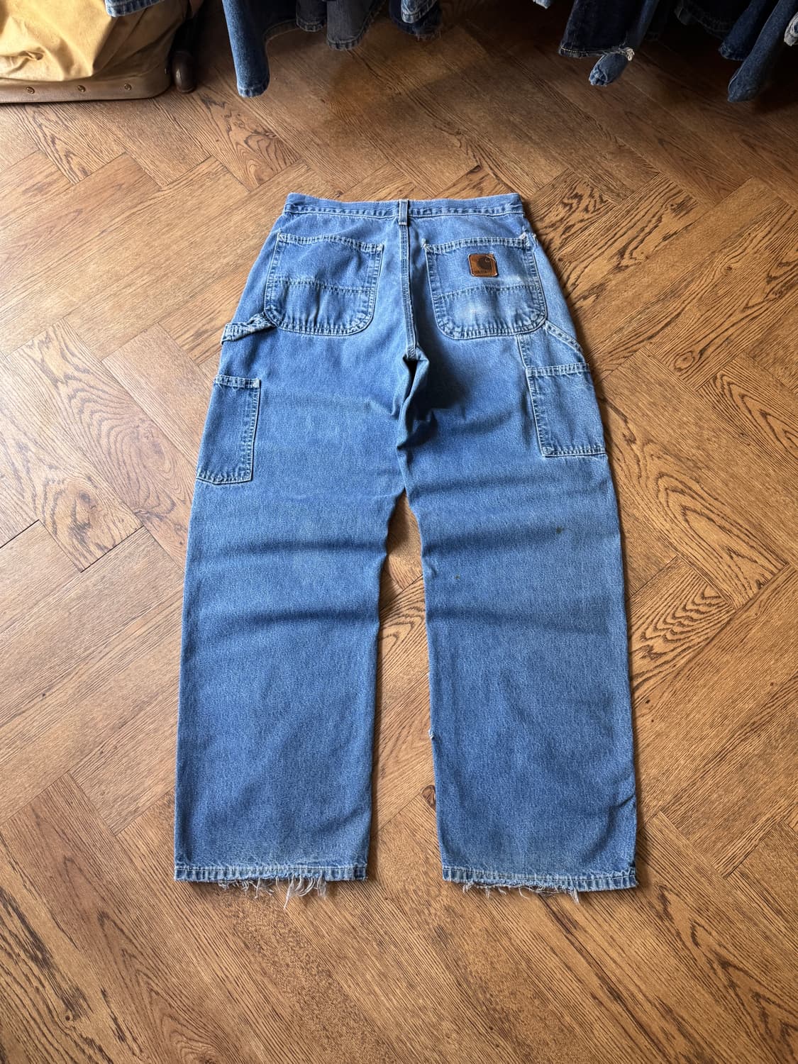 [31]칼하트 USA 디스트로이드 디테일 싱글니 데님 팬츠 상품이미지1