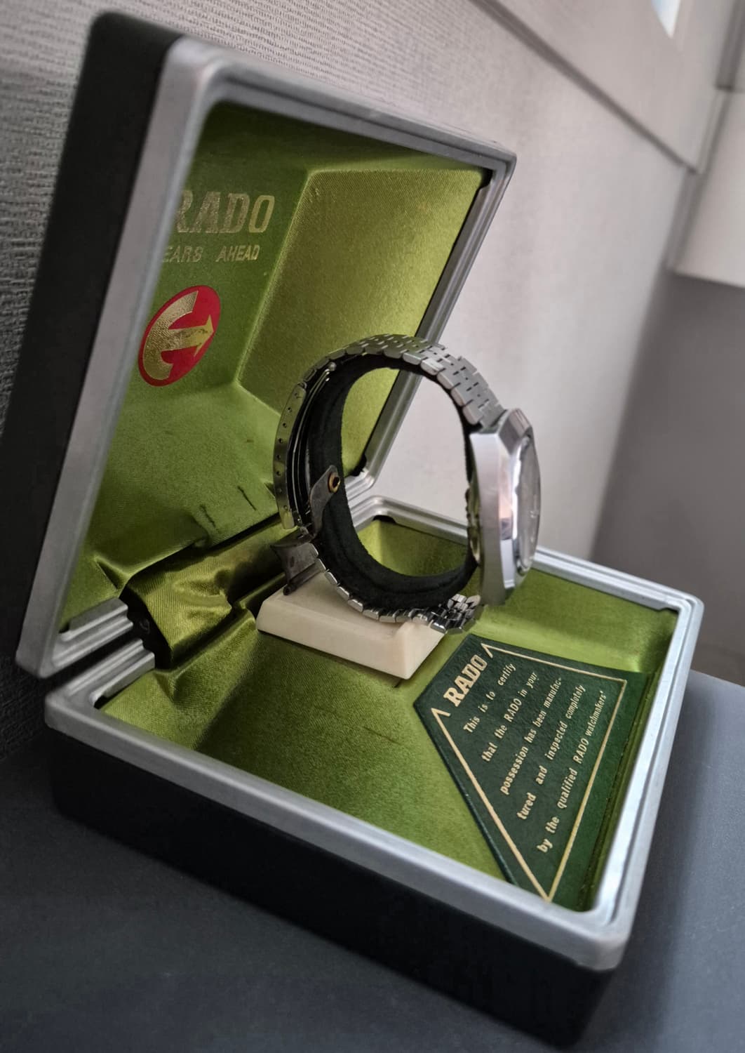 RADO Mannheim 오토매틱 시계(오리지널 박스) 상품이미지5