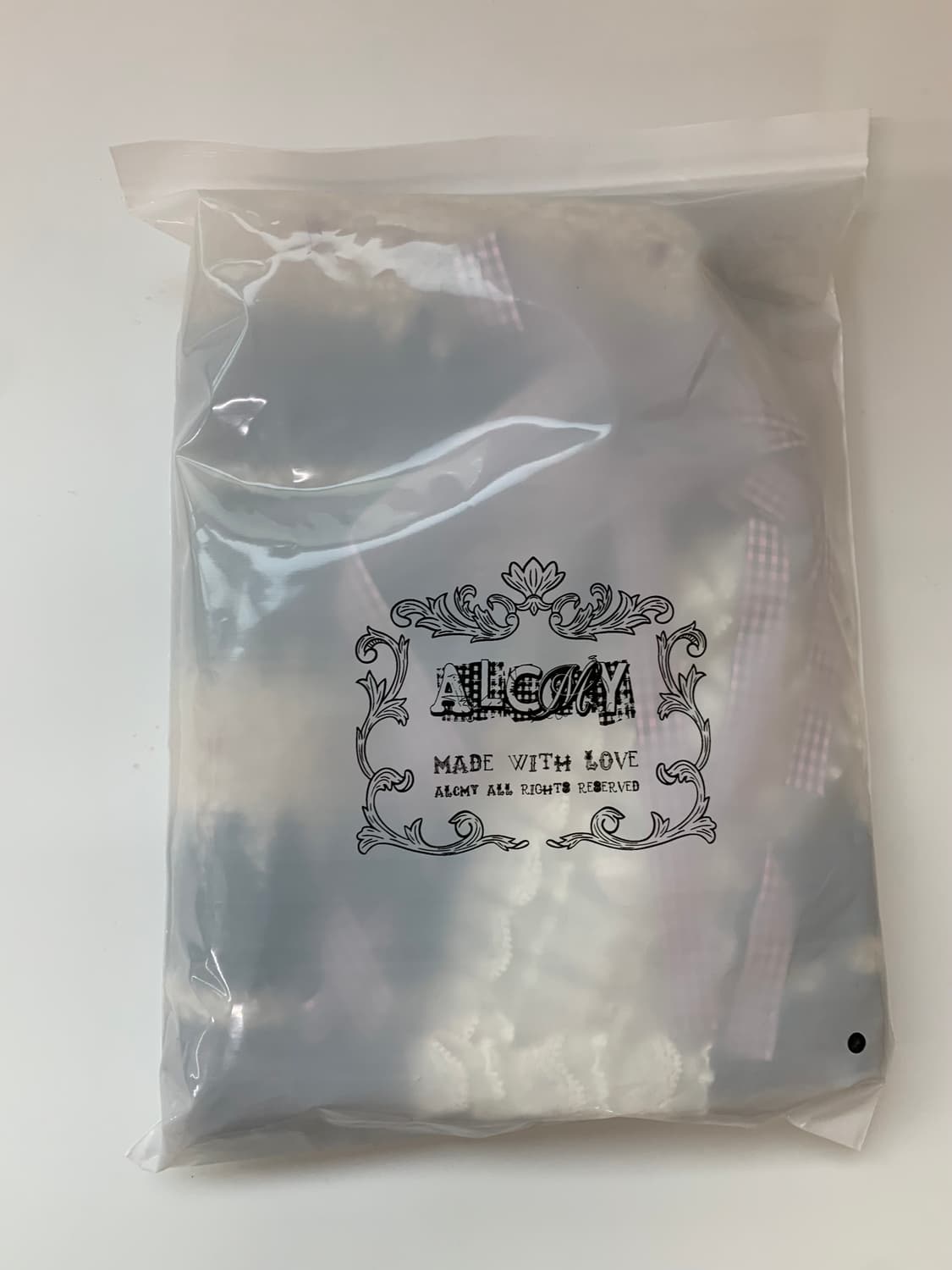 Ribbon & Lace Teddy Skort (Beige) 상품이미지6