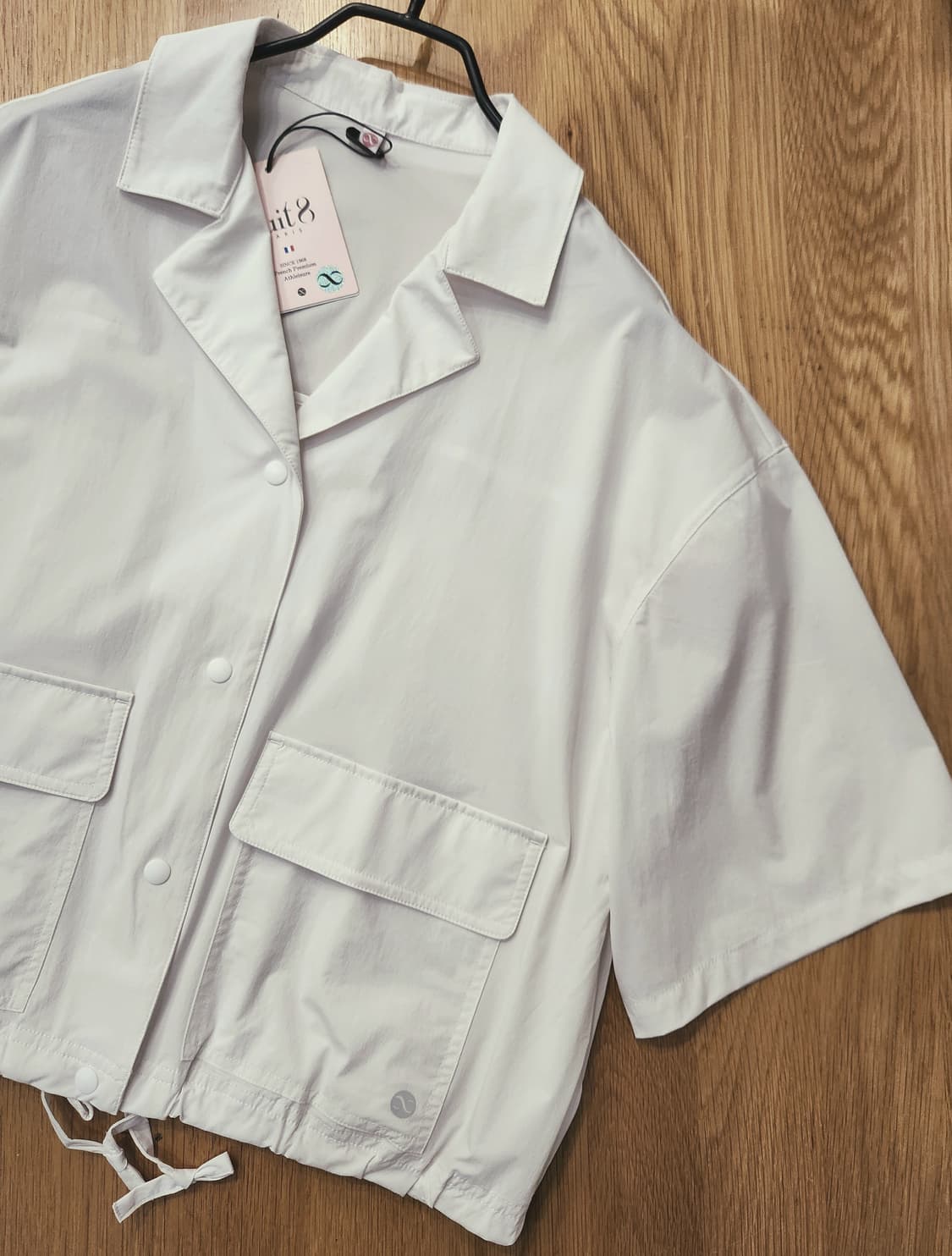 (새상품)위뜨8 경량포켓 반팔셔츠M 상품이미지4