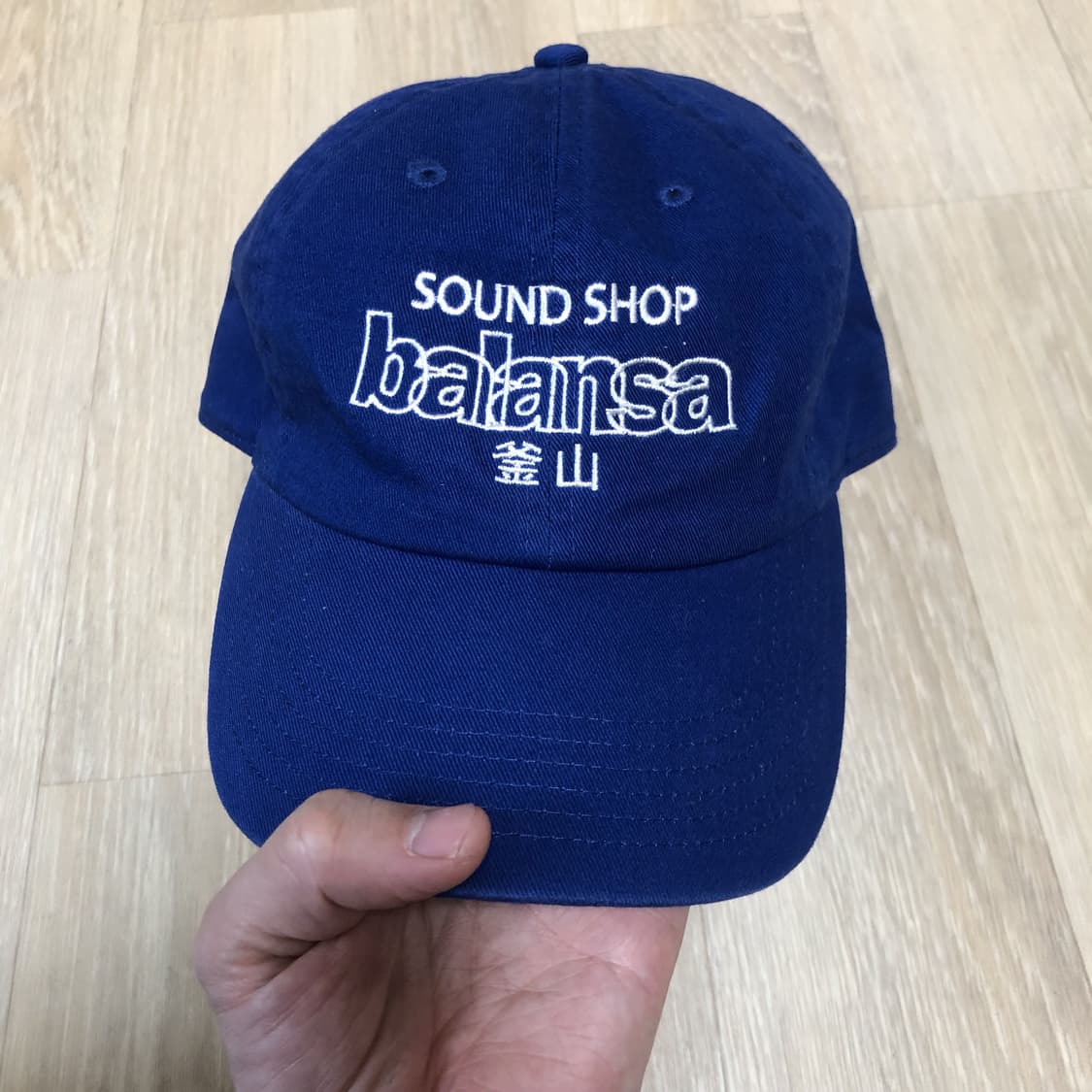 (OS) 발란사 BALANSA 발란사 로고 볼캡 블루 상품이미지8