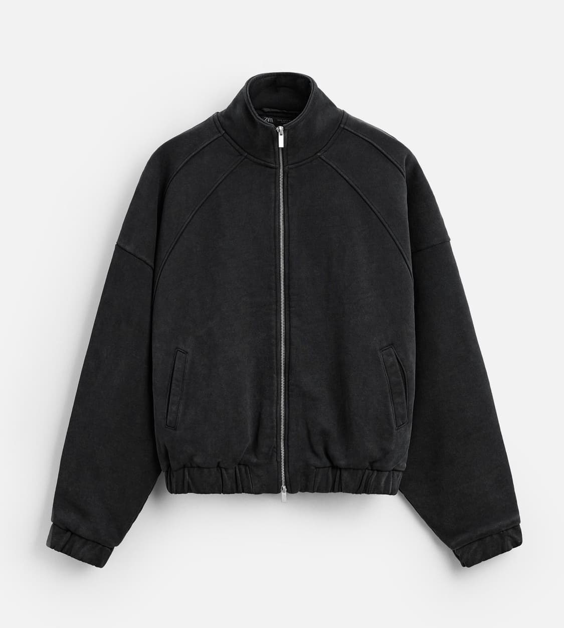 (XL) 자라 워싱 집업 자켓 상품이미지1