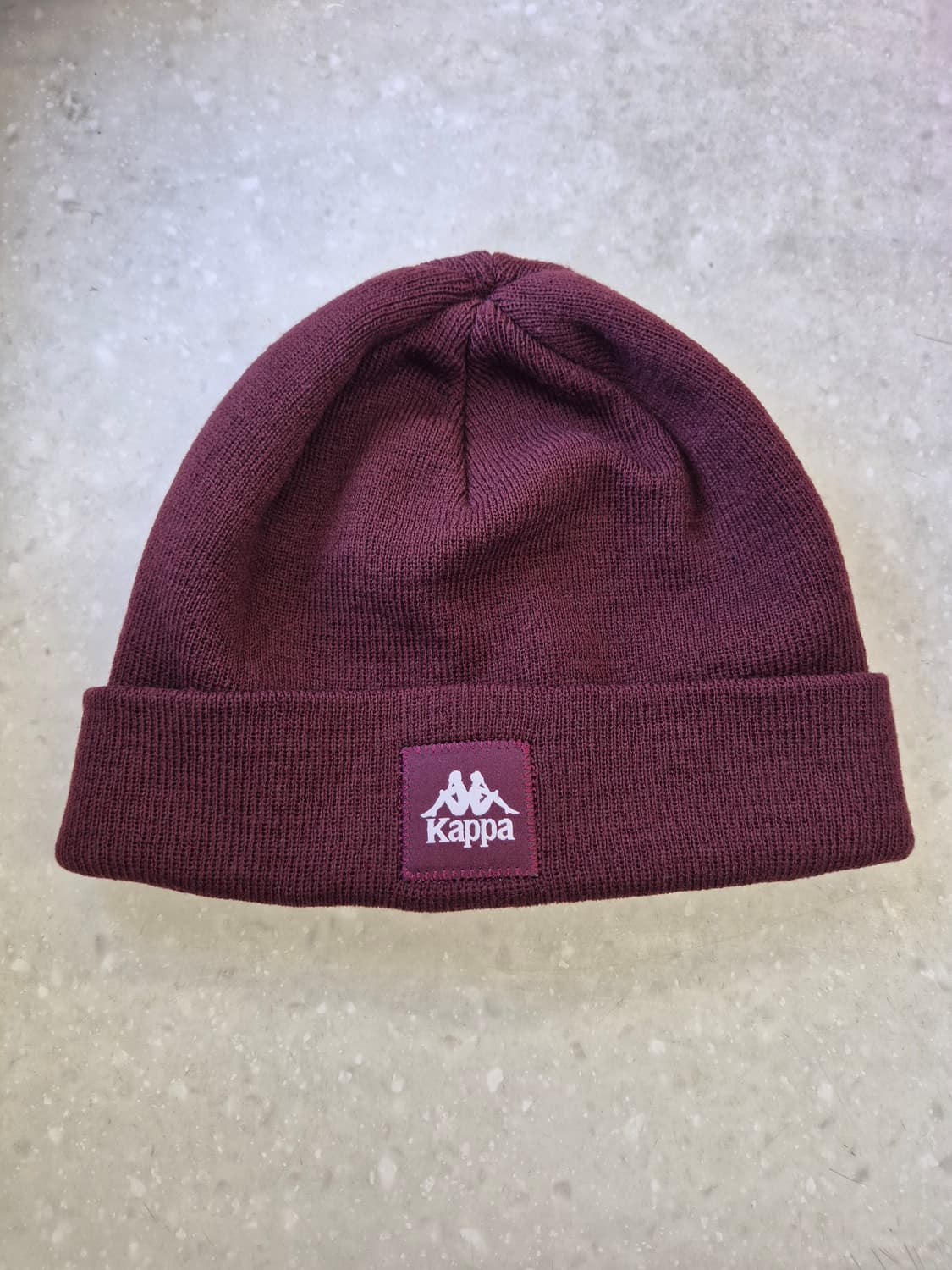 정품) 카파 버건디 골지 비니 상품이미지2