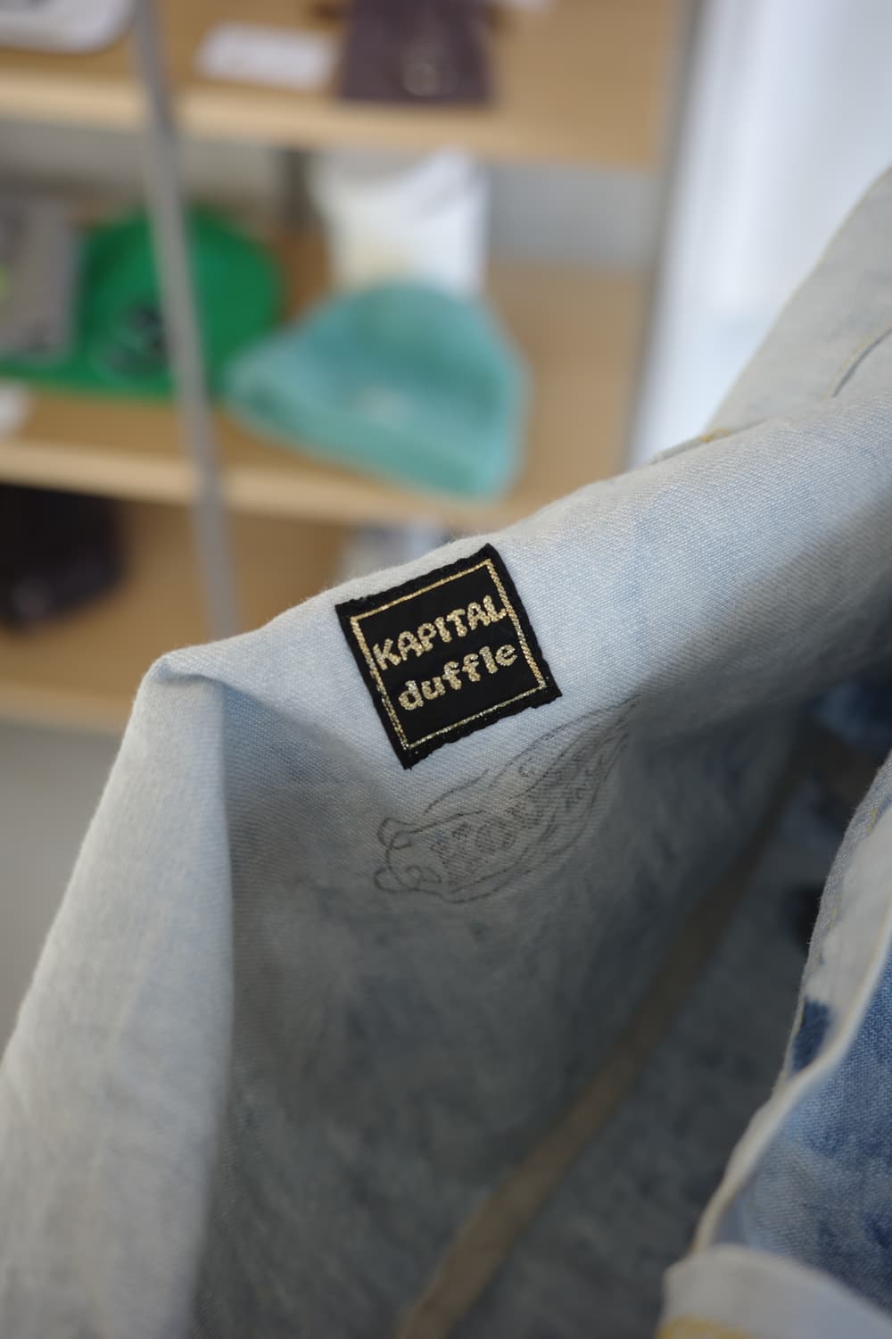 Kapital 캐피탈 타이다이 핸드백 상품이미지3