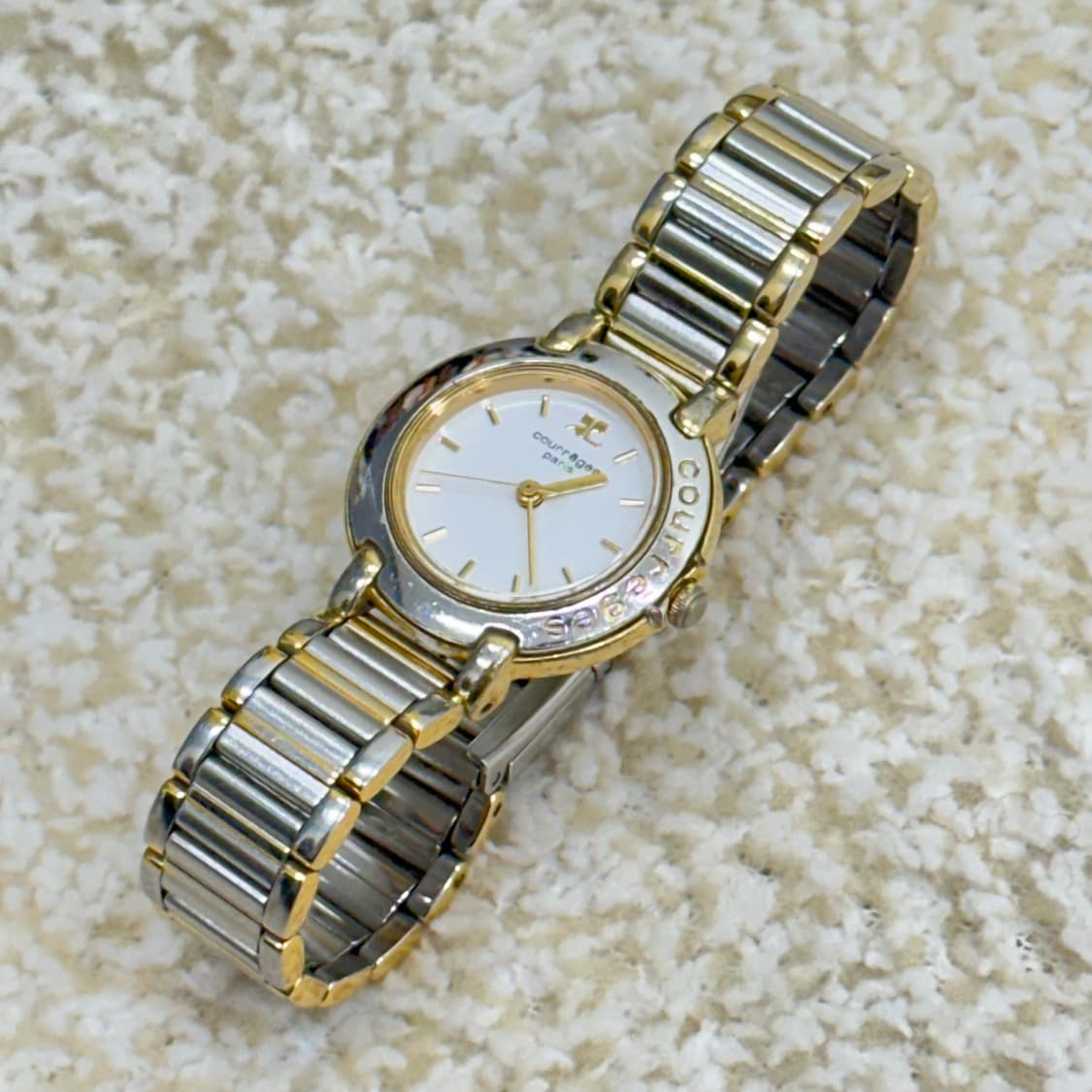 꾸레쥬 메탈 시계 상품이미지3