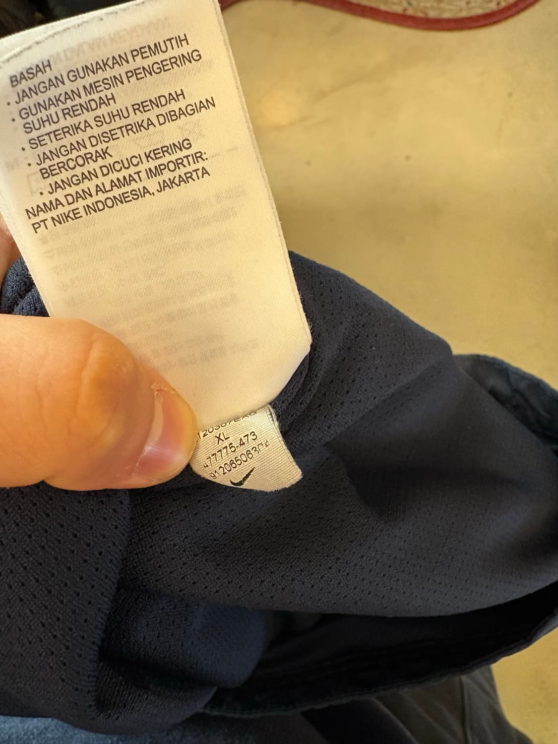 나이키 FC바르셀로나 바람막이 XL 상품이미지5