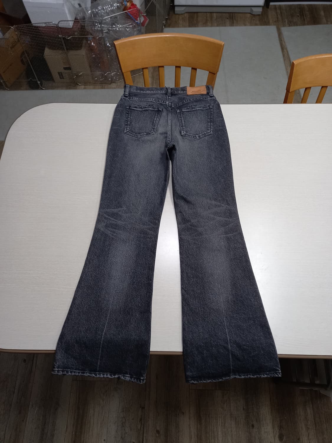 27 MOUSSY Jap 하이웨이스트 워싱 스판 부츠컷 27-612 상품이미지2