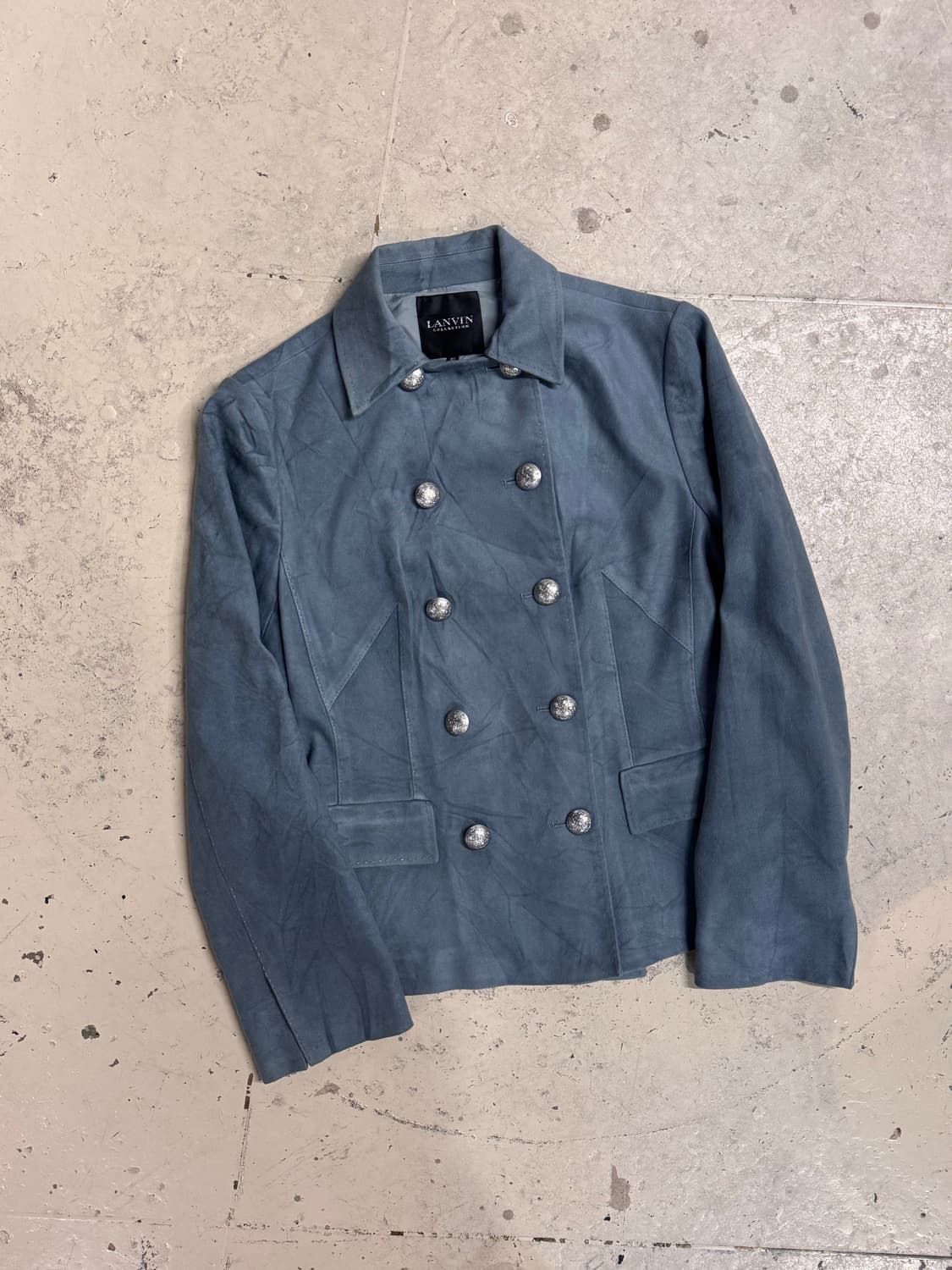 Lanvin 랑방 컬렉션 더블 스웨이드 가죽자켓 상품이미지2